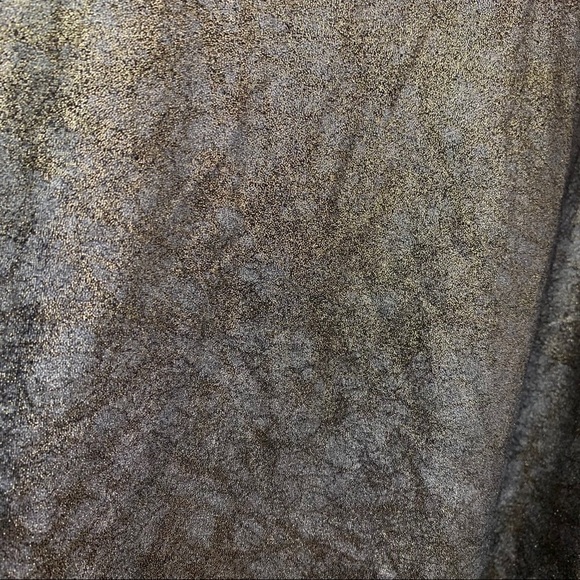 Express || Gold Chain Trimmed Neckline Moto Tank Cami Top S - Picture 4 of 12